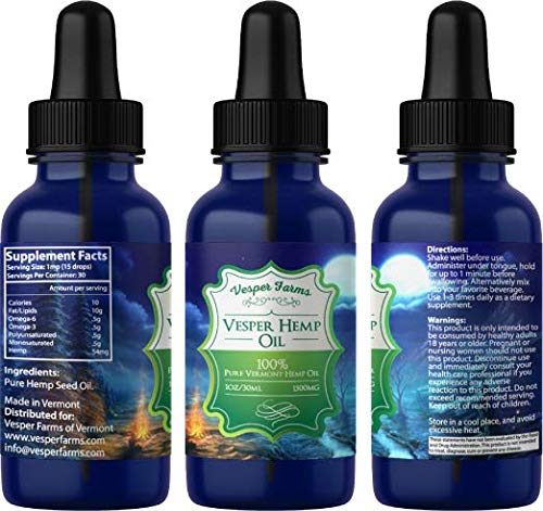 Vermont Hemp Seed Oil 15000mg with 100% Pure Vermont Maple Syrup & Organic Hemp Seed Oil Edible for Anxiety Stress and Pain, Natural Sleep Aid Metabolism and Joint Support- with Free 3D Printed Gift! - Image 4