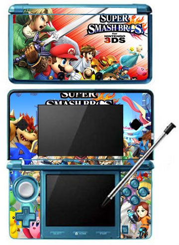 New Super Smash Bros 4 SSB4 Game Skin for Nintendo 3DS Console -  SKinhub