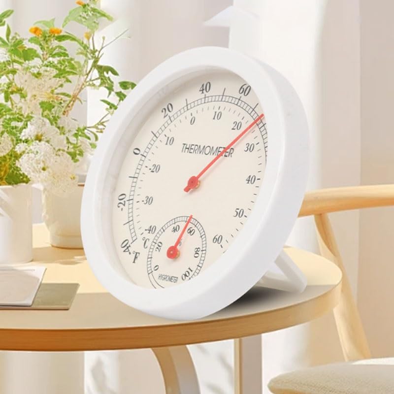 Dial Pointer Type Indoor Wall Mounted Freestanding Purpose Temperature Gauge