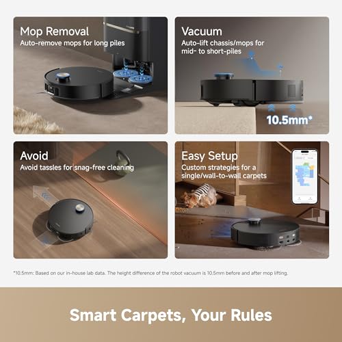 Robot Vacuum with Self-Emptying Station