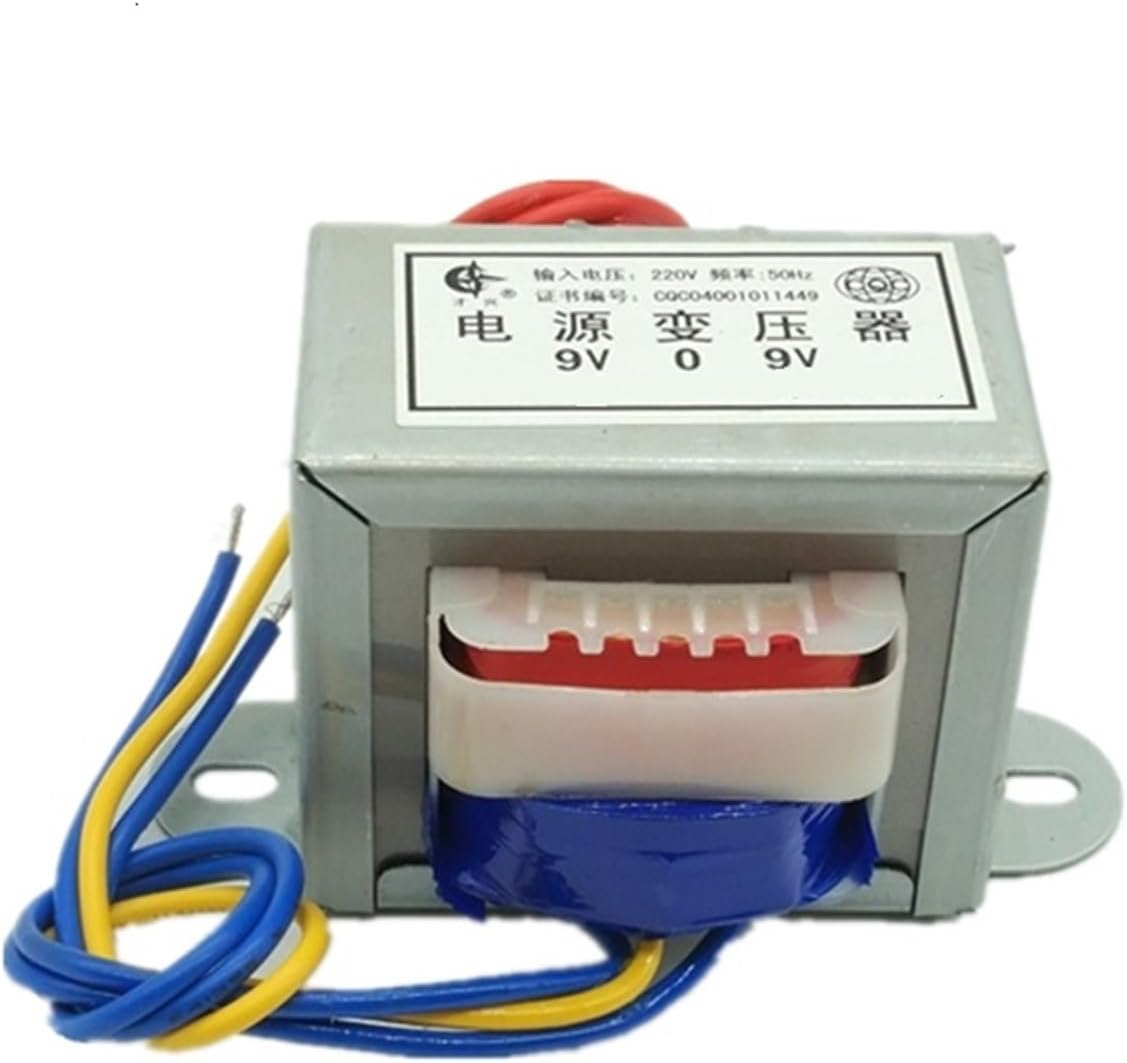 Power transformador 70W Coil Audio Transformer EI66 DB-70VA 220V to AC single/double6V12V18V24V Amplifier Low Frequency Isolated (Color : 220V Single, Size : AC15V)