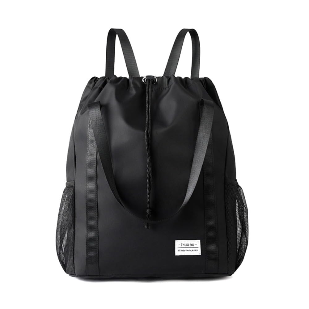 WildOath Waterproof and theft-proof travel backpack, meets airline boarding standards, large capacity drawstring backpack, multi-compartment design, suitable for travelers and daily use.