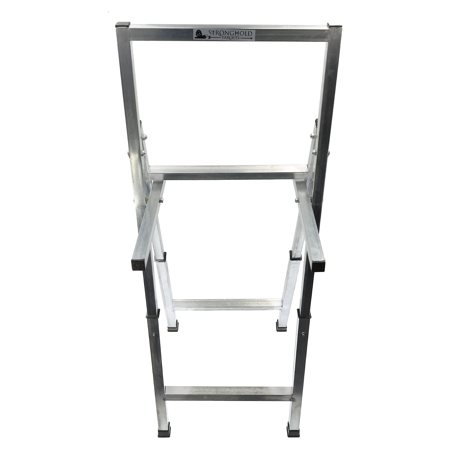 Stronghold FM Stand - Zielscheibenständer, für Pfeil und Bogen, für Zielscheiben bis 80x80x30cm Größe Bogenschießen Zielscheibe Ständer aus Metall
