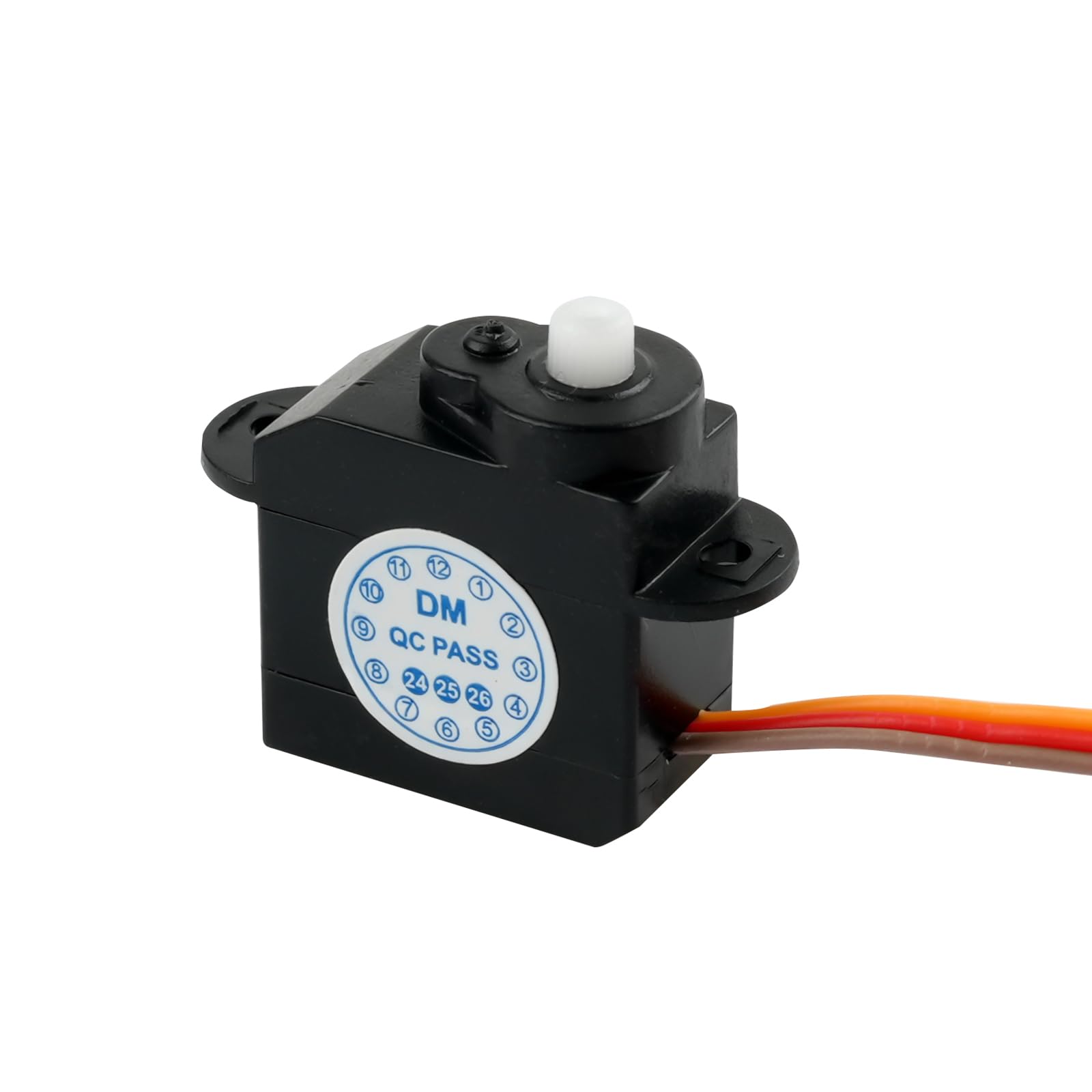 Stemedu Micro 2.1g Servo DM-S0020 Super Mini Digital Servo 2g Ultra-Lightweight Coreless Servo for RC Hobby Helicopter (Pack of 4) - Image 4