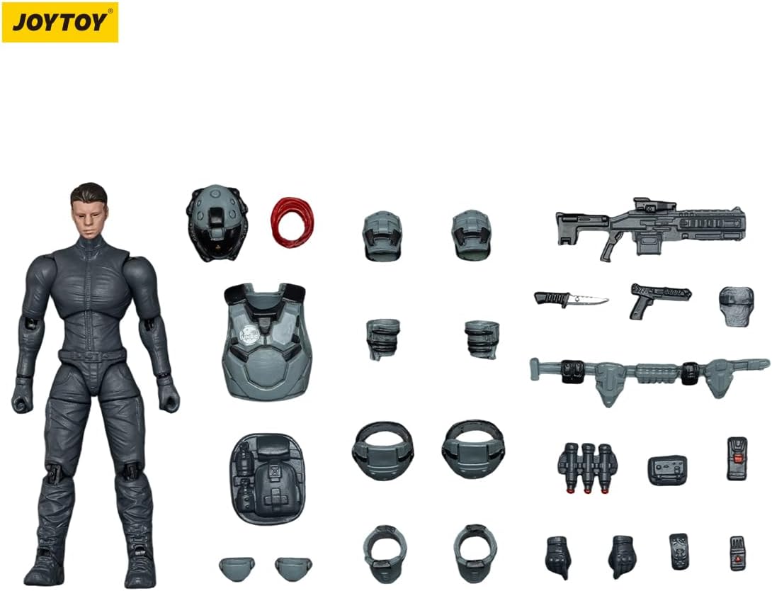 JOYTOY 1/25 Action Figure Army Collection Soldier Model Toy Dark Source UNSC Mirage Squad