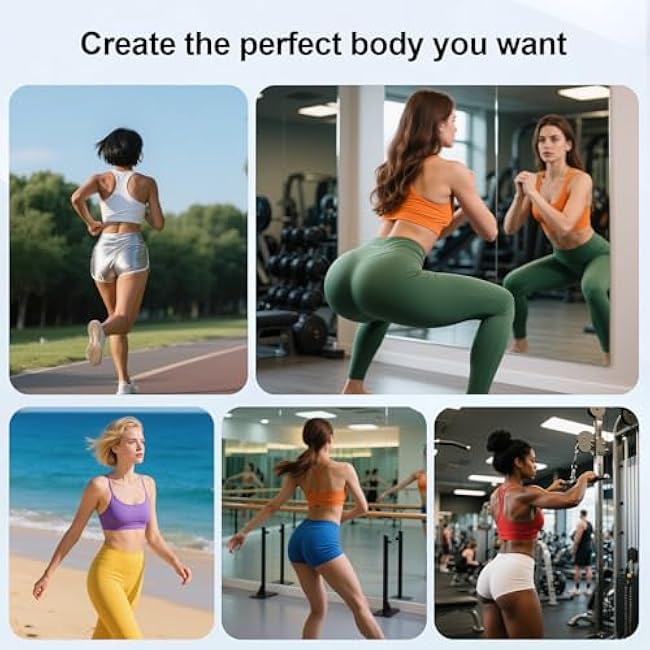 Adjustable Ankle Resistance Bands with Cuffs - 3-Level Booty Bands for Women, Home Gym Equipment for Glutes & Legs Workout, Pilates Yoga Accessories