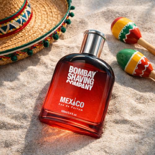 Image of Bombay Shaving Company Mexico Perfume for Men - 100ML | Woody Long Lasting Fragrance | Eau de Parfum | Gift for Men | Gift for Husband | Gift for Boyfriend