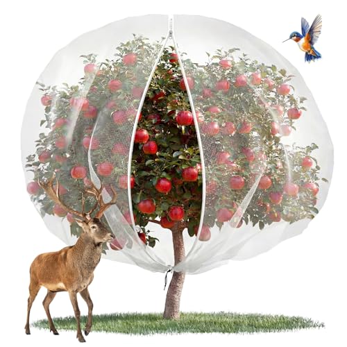 Large Fruit Tree Netting Cover for Squirrels and Birds with