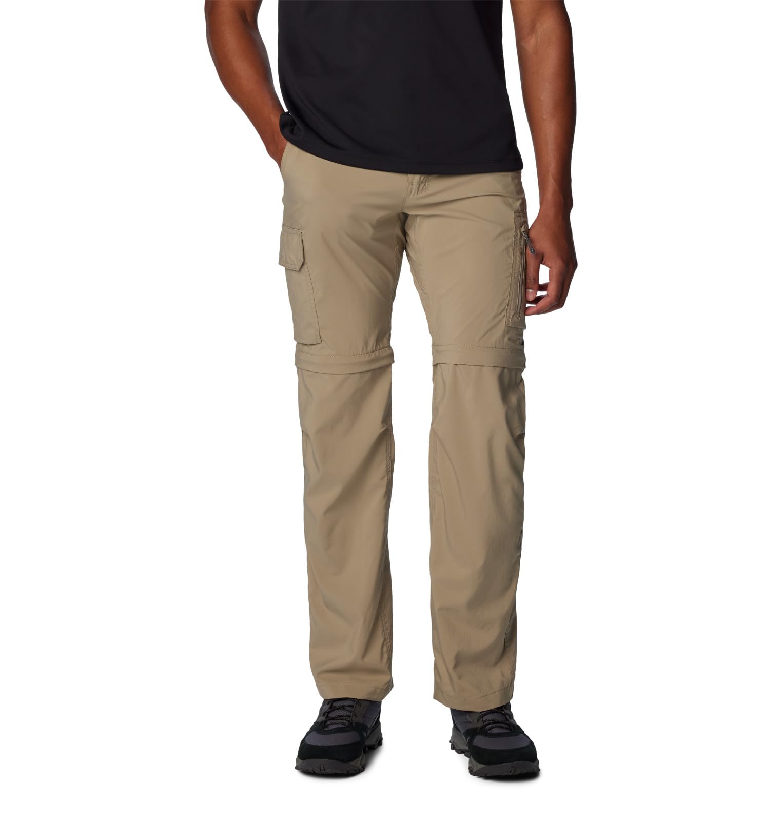 Columbia Herren Utility Umwandelbare 2-in1-Hose, Silver Ridge