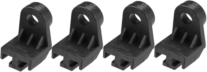Kit de suportes de montagem para ventoinha elétrica do radiador Oispyer em L – 4 unidades