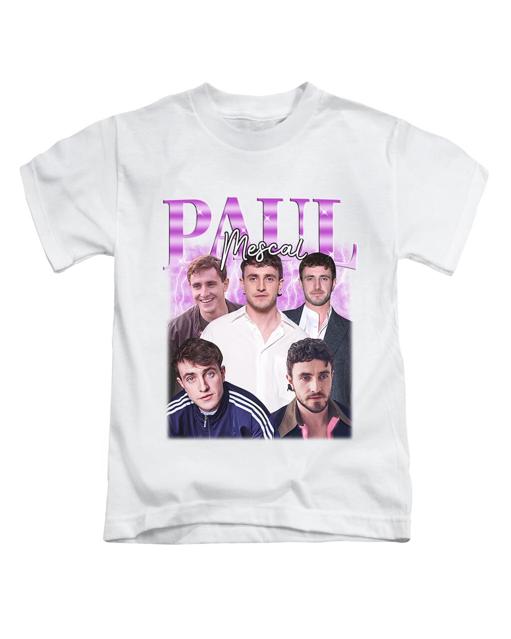 Taylor Brown Unisex White Paul Mescal Trending Trend Iconic Meme Tee T-Shirt Funny T Shirt Top