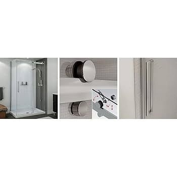 MAAX 139396-900-084-000 Halo Return Panel Frameless Shower