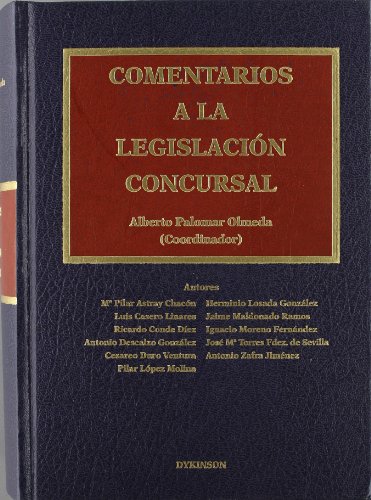 Comentarios a la Legislacion Consursal