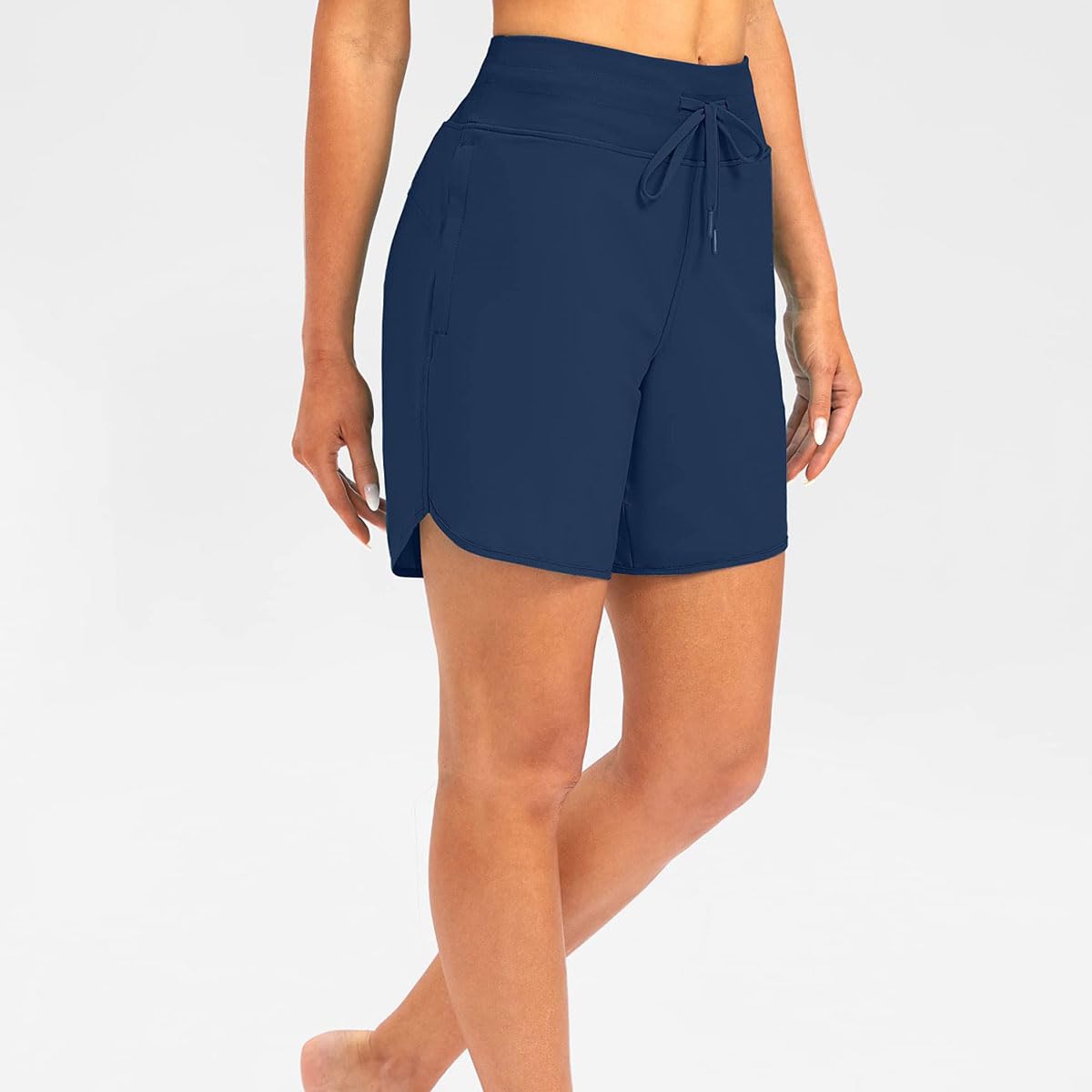Swimming Shorts for Women,Zealburst Women's 5" Swim Board Shorts High Waisted Quick Dry Swimsuit