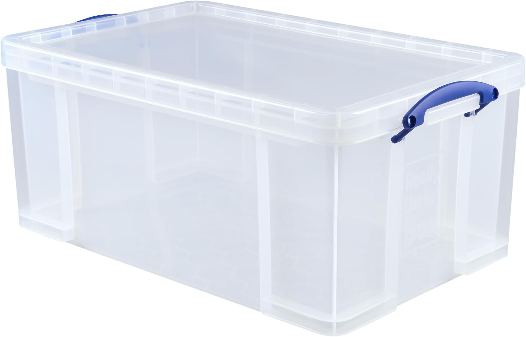 Really Useful Box 64 Litre Transparent Home Shelving Storage Kitchen
