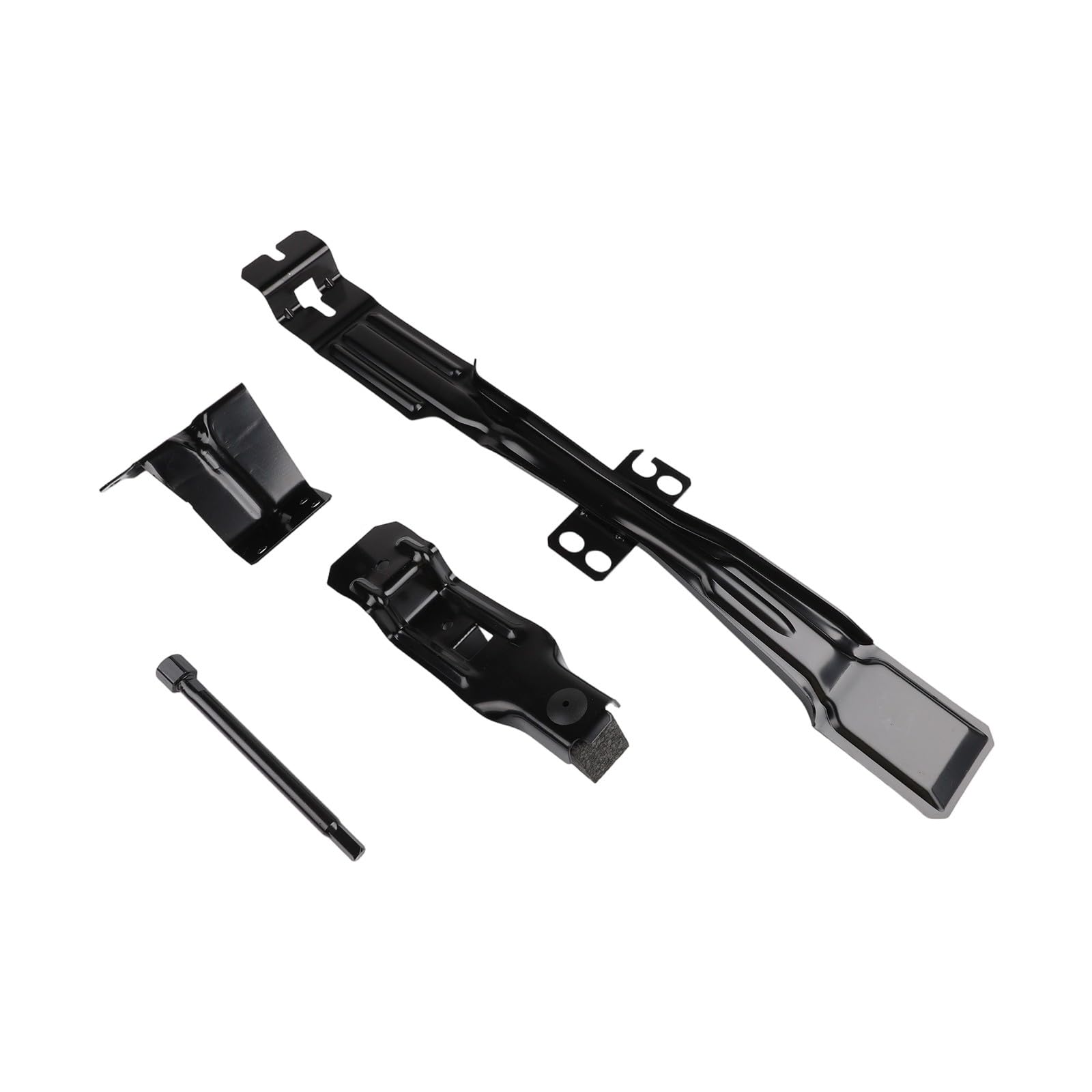 SPORTARC Support de roue de secours, kit de montage de pneu, métal ABS, résistant à l'usure, noir, paquet, pièce auto longue queue, pour Fiat Ducato Boxer Relay Jumper 2006+