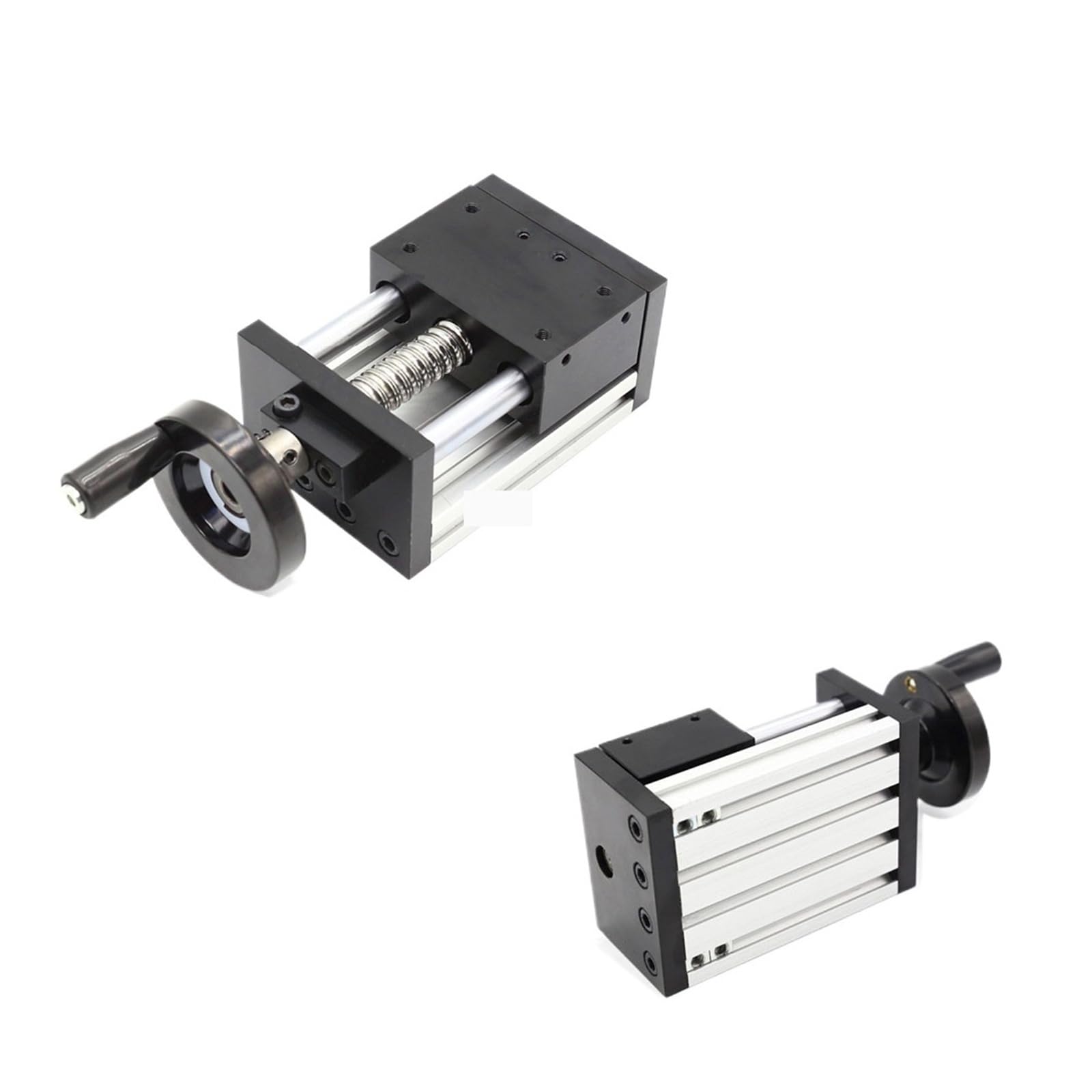 Module d'actionneur manuel CNC 200mm avec guidage linéaire et vis à billes haute précision