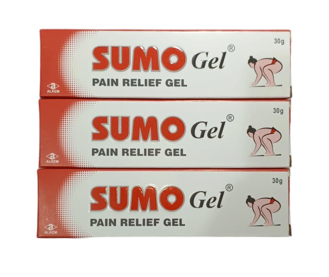 See full amazon price history chart for SUMO PAIN RELIEF GEL 30GM (PACK OF 3) SUMO PAIN RELIEF GEL 30GM (PACK OF 3) (B0CSXKFPQR) Amazon Price History, Amazon Price Tracker