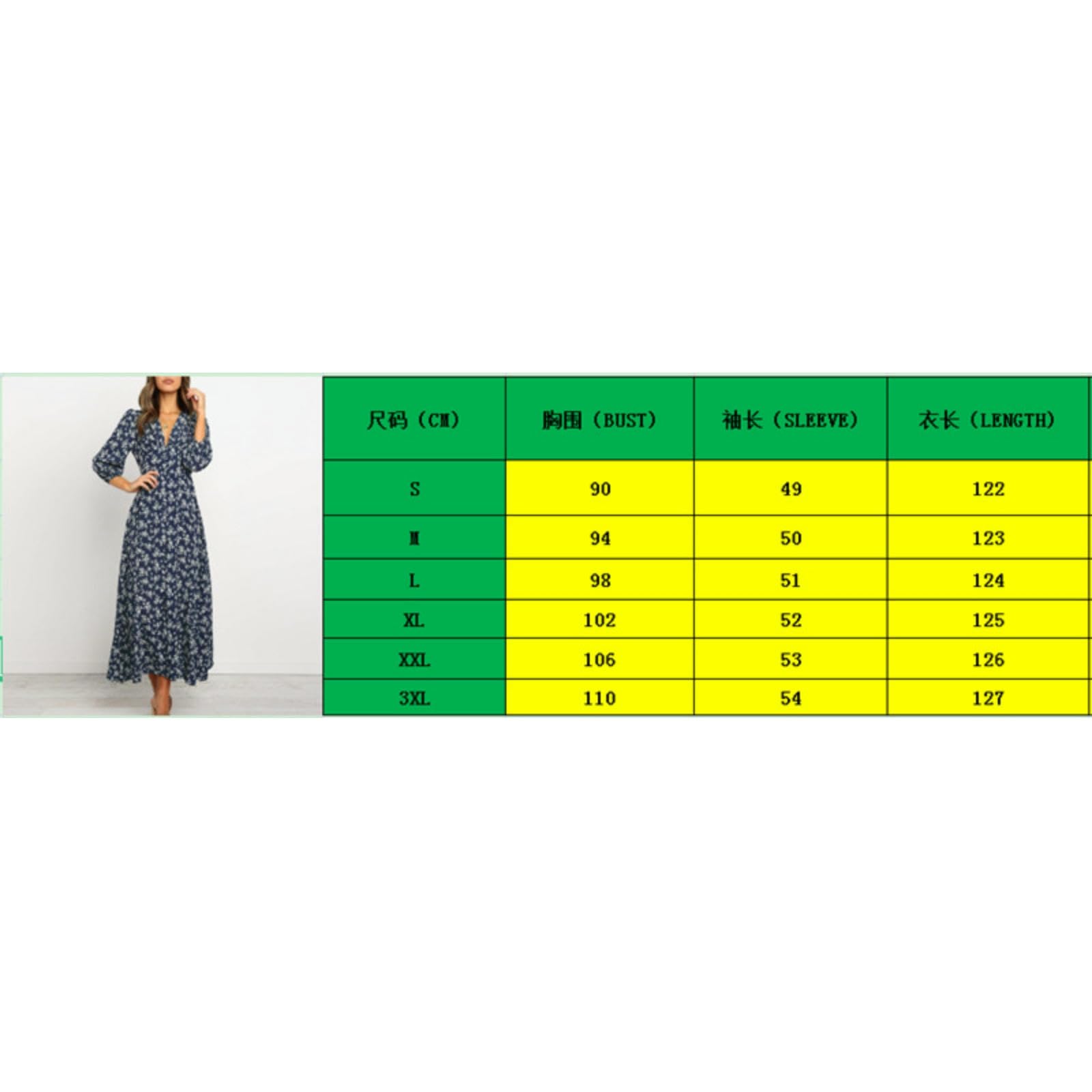 Damska Letnia Sukienka V Neck Latarka Rękawy Guziki Wysoka Talia Casual Retro Midi