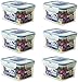 Produktbild LOCK & LOCK 470 ml rechteckig Food Container [Set von 6]
