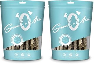 SnackOMio Premium Dog Snack, Exquisite Cod Rolls, Grain-Free, Pack of 2 (1 x 70 g) product image