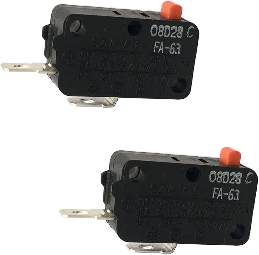 LONYE SZM-V16-FA-63 Microwave Door Switch for LG GE Starion