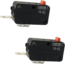 LONYE 3B73362F SZM-V16-FA-63 Microwave Door Switch Fit for LG GE Samsung Microwave Oven WB24X10047 SZM-V16-FD-63 PS3522738 (Normally Open)(Pack of 2)