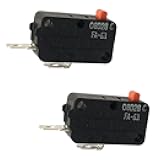 LONYE 3B73362F SZM-V16-FA-63 Microwave Door Switch Fit for LG GE Samsung Microwave Oven WB24X10047 SZM-V16-FD-63 PS3522738 (Normally Open)(Pack of 2)
