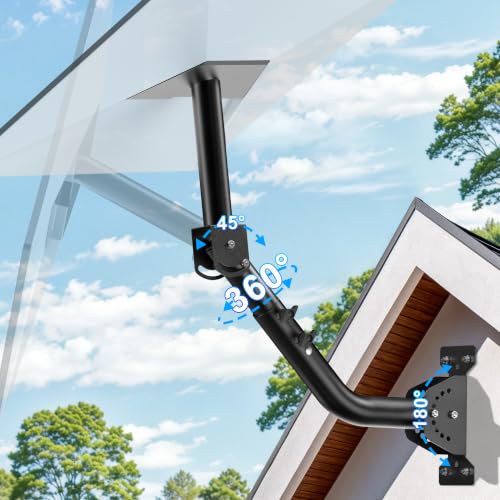Gen 3/Standard 4/4X Adjustable Starlink Mount, 360°Rotation, 180° & 45°Tilt - image 1