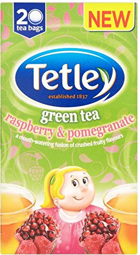 Tetley Raspberry Tea Amazon.com : Tetley Green Tea with Raspberry & Pomegranate (20) - Pack ...