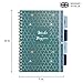 Pukka Pad 5 Subject Spiral Notebook 3-Pack - 200 Pages, 100 Sheets of 80GSM Paper with Repositionable Dividers & Perforated Edges for School & Office Planning & Organization - B5-7 X 10, Glee