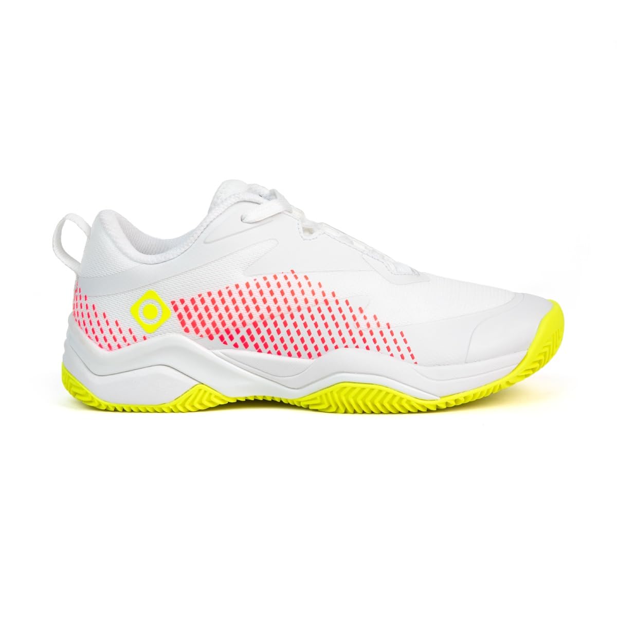 Zapatillas de Pádel Izas Gratal Unisex Antideslizantes Ligeras Transpirables Blanco Negro Amarillo