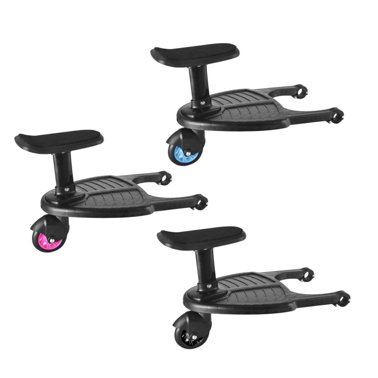 ATORSE Baby Stroller Buggy Board with Seat Kids Wheel Standing Board Pedal Blue - Image 6 thumbnail