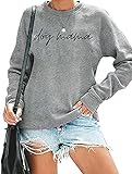 KIDDAD Dog Mom Sweatshirt Women Dog Mama Shirt Pullover Cute Dog Sweater Long Sleeve Crewneck Graphi