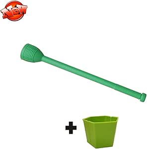 Snow Ball Throwing StickGreen With Plastic Snow Ball