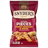 Snyder's of Hanover Honey Mustard & Onion Flavored Pretzel Pieces, 11.25 Oz