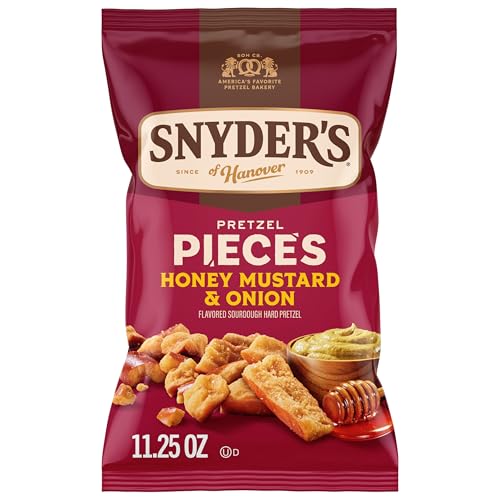 62¢ coupon - Snyder's of Hanover Honey Mustard & Onion Pretzel Pieces, 11.25oz