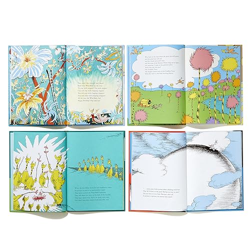 Image of Dr. Seuss's Classic 4-Book Boxed Set Collection: Happy Birthday to You!; Horton Hears a Who!; The Lorax; The Sneetches and Other Stories (Classic Seuss)