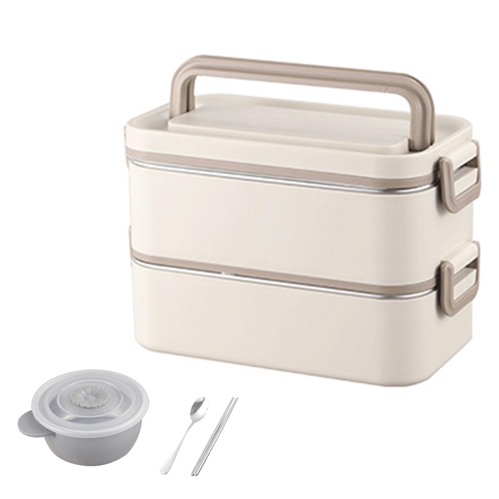 Scatola per pasti Scatola per alimenti a tenuta stagna Scatola Bentos Scatola per il pranzo per studenti Scatola per la preparazione dei pasti Scatola di frutta 304 Struttura in acciaio