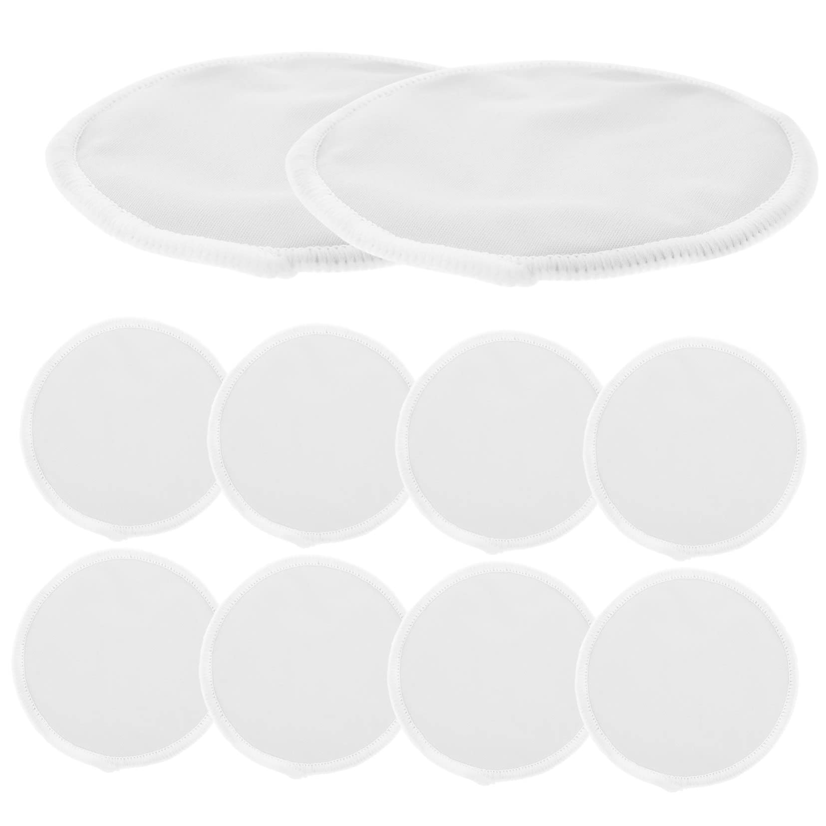 Kisangel 30piezas Almohadillas De Lactancia Reutilizables y Lavables Transpirables y Absorbentes Diseño Ergonómico para Madres Lactantes para Cuidado Piel y Comodidad