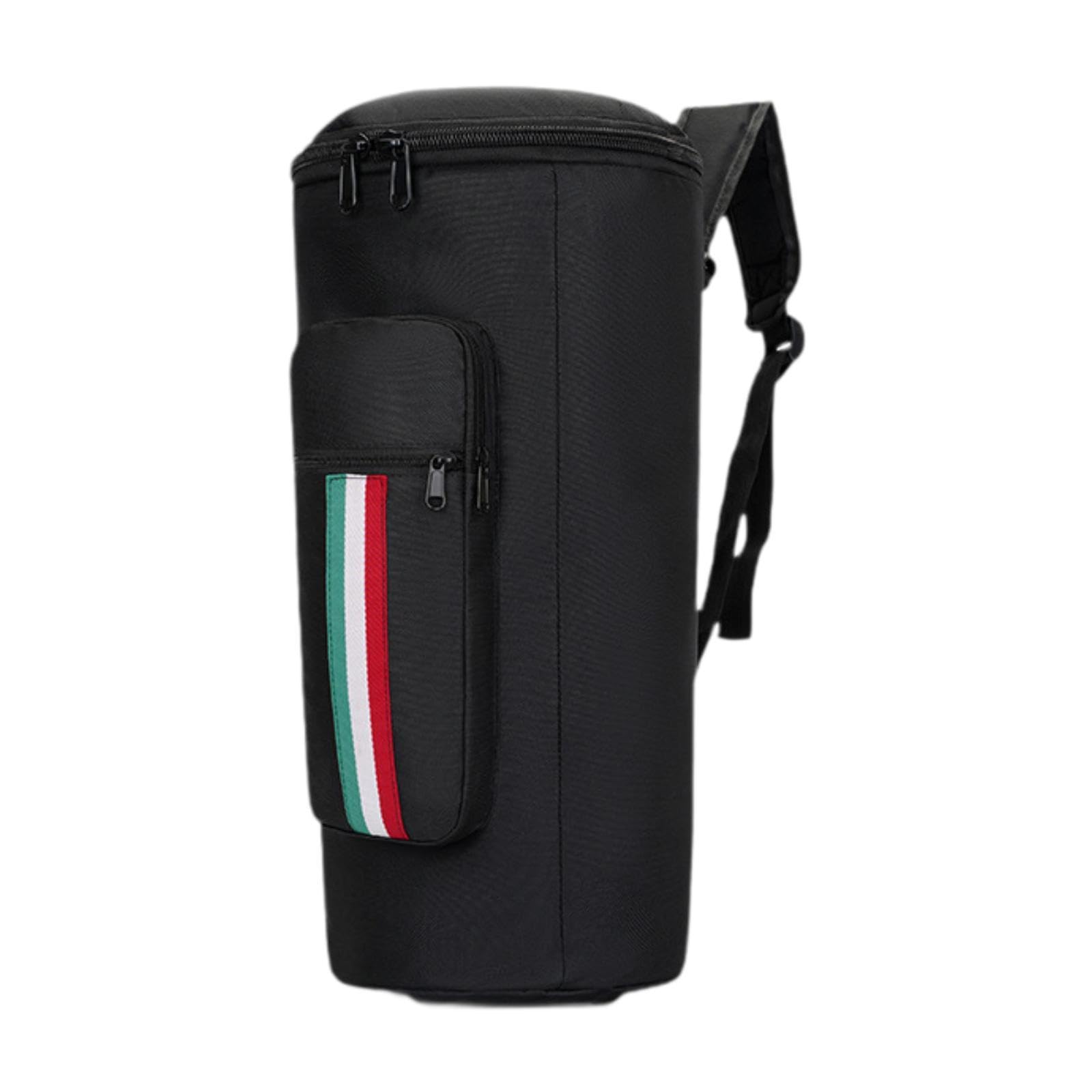 Qianly Estuche para djembé, mochila de transporte para tambores africanos, correa acolchada, 10 Inch
