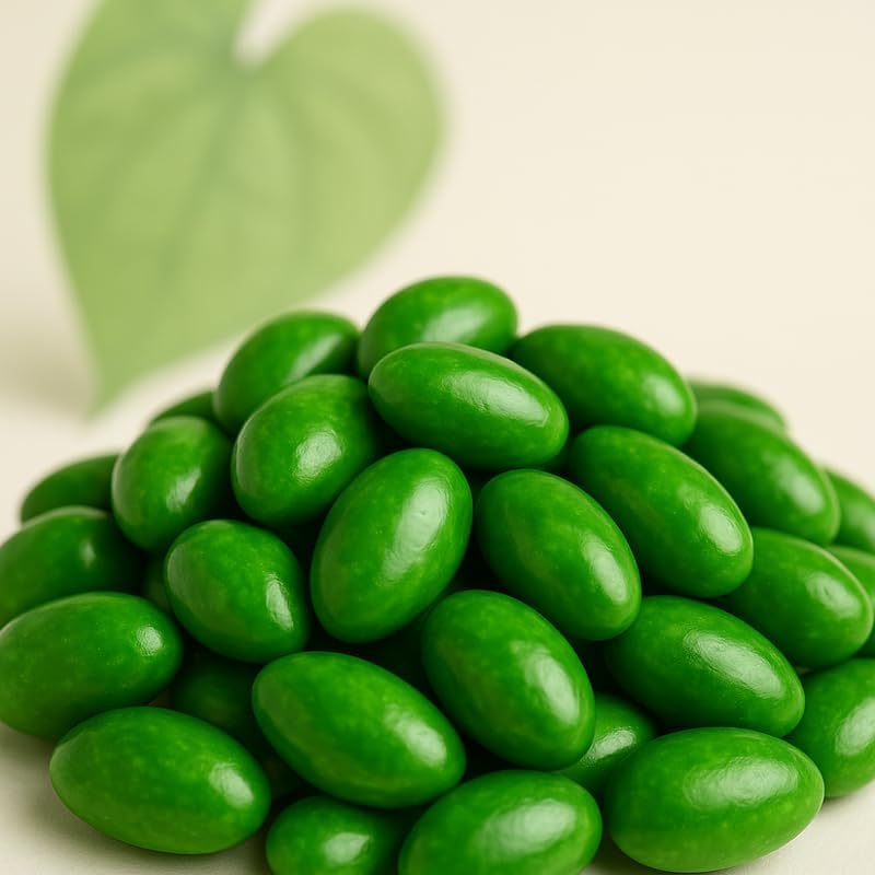 Image of Vbalaa Paan Gulkand Almonds 300gm | A Refreshing Paan Flavor Coated Almonds | 100% Natural & Pure | No Added Preservatives & Colors | Rich in Nutrition | Ideal for Snacking & Gifting