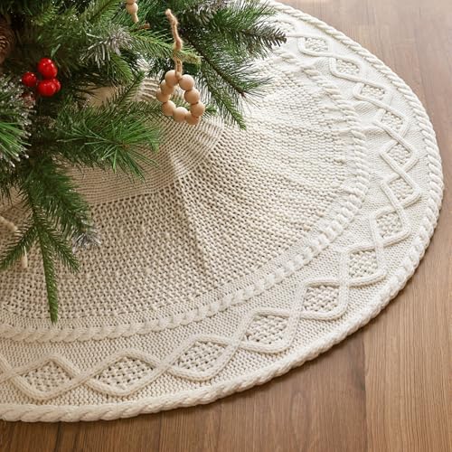 36 inch Christmas Tree Skirt: Pencil Tree Skirt for 6ft