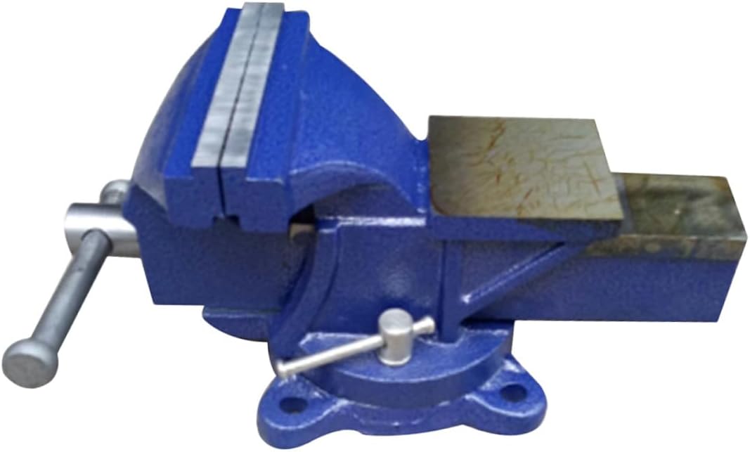 6-inch Heavy Duty All-steel Bench Vise Clamp, 12kg Workbench Vise for Woodworking, DIY Craft, and Metalworking Applications