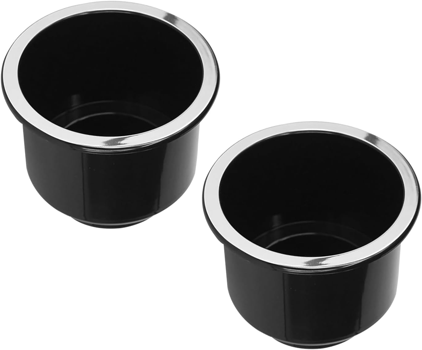 Portavasos para carros WZP juego 2 piezas plástico negro miniatura 1