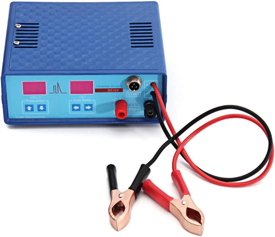 TRF Ultrasonic Inverter, 12V DC Electro Fisher - Super Power 3 Meter Range - Intelligent Cooling Pure Copper Transformer - Ideal Fish Stunner