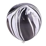 Balloons, 10 Pcs/Set 12 Inches Agate Marble Latex Balloons Color Marble Tie Dye Swirl Effect for...