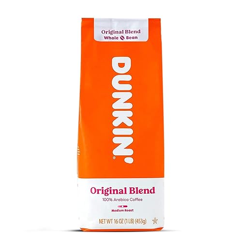 Dunkin' Donuts Café de grano entero - 1 libra (grano original) 16 onzas