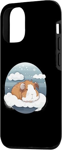 Miniatura 5 de iPhone 12 mini Cute sleeping Guinea pig for a Guinea pig lover breeder Case