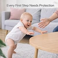 Vista 2 de Casco protector de otoño para bebés pequeños que gatean y caminan, casco de seguridad ajustable y transpirable con protector de cabeza de cojín